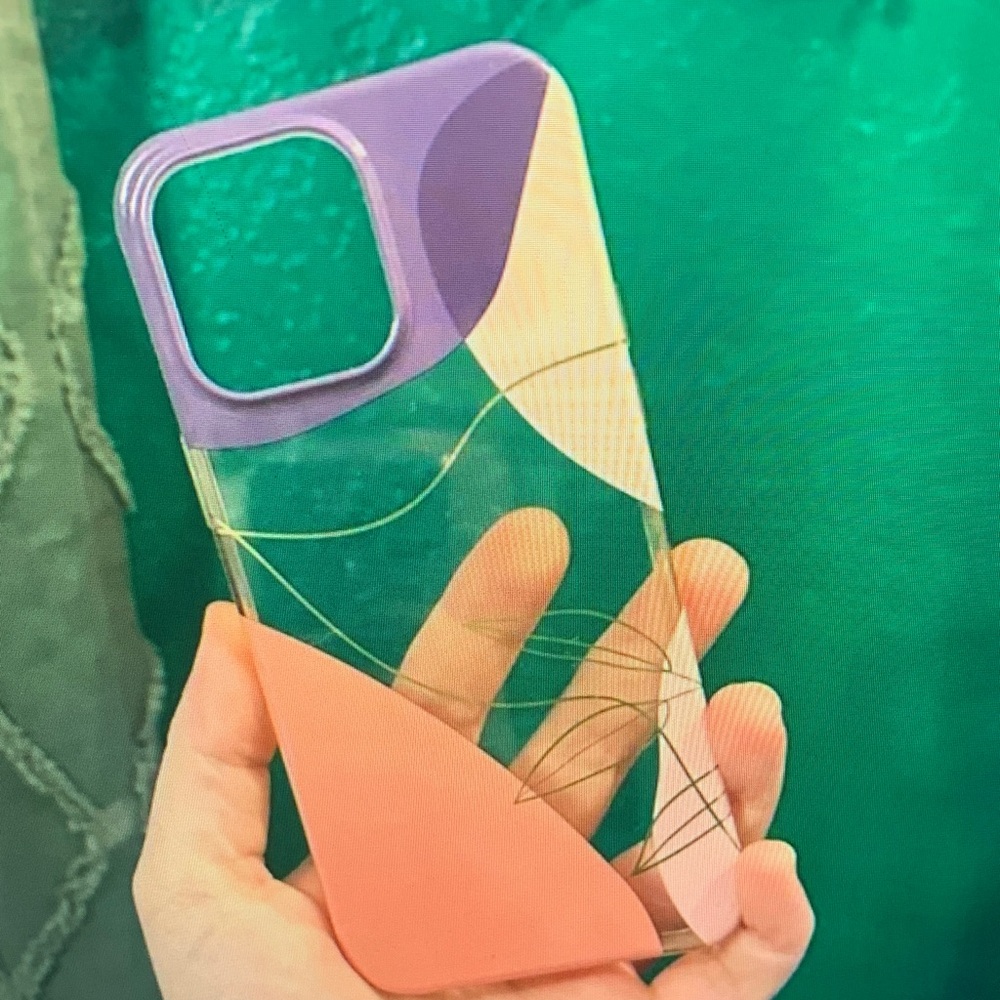 Wrangler Geometric Purple and Pink Phone Case